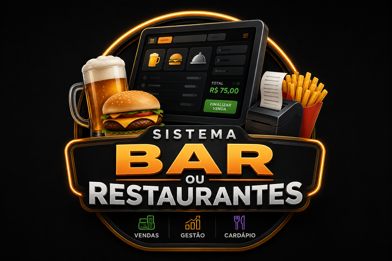 Bar do Ziza Lite (Versão Básica)